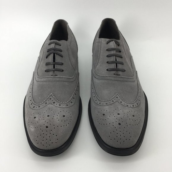 Franklin & Freeman Robinson Suede Brogue Wingtips - Picture 1 of 11